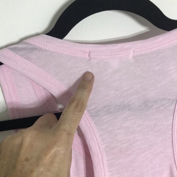 Sundry Women’s Pink Ruched RacerBack Tank Dress size 2 New With Tags - Picture 5 of 12